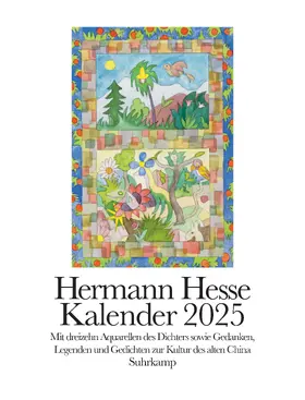 Hesse |  Kalender 2025 | Buch |  Sack Fachmedien