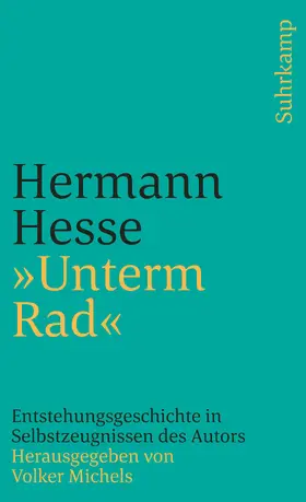 Hesse / Michels |  »Unterm Rad« | Buch |  Sack Fachmedien