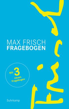 Frisch / Amslinger / Strässle |  Fragebogen | Buch |  Sack Fachmedien