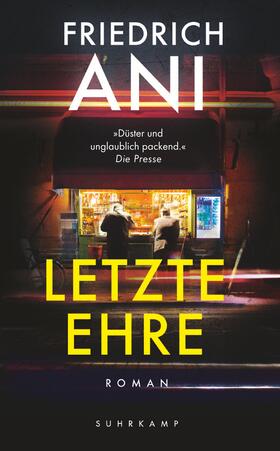 Ani |  Letzte Ehre | Buch |  Sack Fachmedien