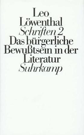 Löwenthal / Dubiel |  Loewenthal, L: Schriften 2 Ln | Buch |  Sack Fachmedien
