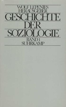 Lepenies |  Geschichte der Soziologie | Buch |  Sack Fachmedien