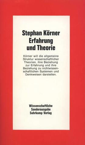 Körner |  Körner, S: Erfahrung und Theorie | Buch |  Sack Fachmedien