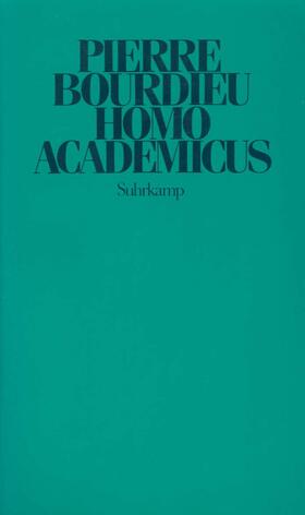 Bourdieu |  Homo academicus | Buch |  Sack Fachmedien