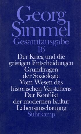 Simmel / Fitzi / Rammstedt |  Gesamtausgabe in 24 Bänden | Buch |  Sack Fachmedien