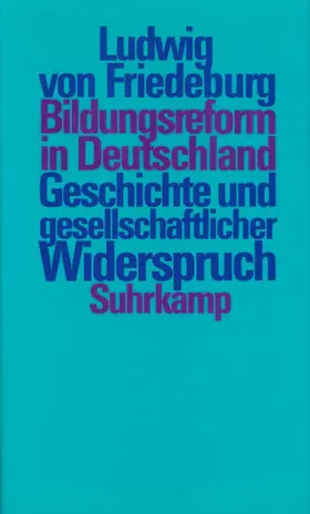 Friedeburg |  Bildungsreform in Deutschland | Buch |  Sack Fachmedien