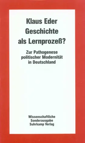 Eder |  Geschichte als Lernprozeß? | Buch |  Sack Fachmedien