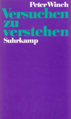 Winch |  Versuchen zu verstehen | Buch |  Sack Fachmedien