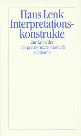 Lenk |  Interpretationskonstrukte | Buch |  Sack Fachmedien
