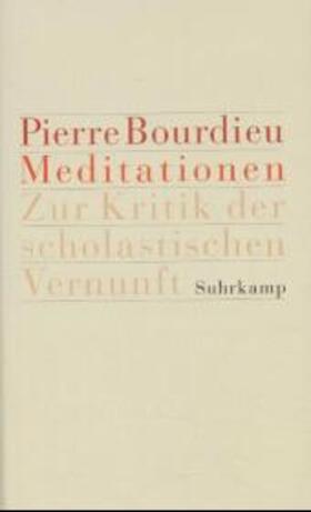 Bourdieu |  Meditationen | Buch |  Sack Fachmedien