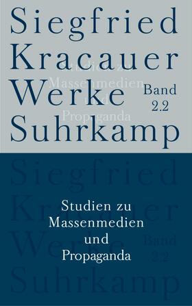 Kracauer / Fleck / Stiegler |  Werke in neun Bänden | Buch |  Sack Fachmedien