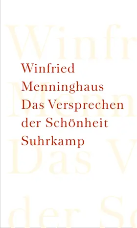 Menninghaus |  Das Versprechen der Schönheit | Buch |  Sack Fachmedien