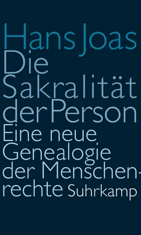 Joas |  Die Sakralität der Person | Buch |  Sack Fachmedien