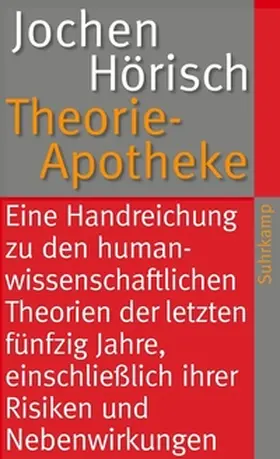 Hörisch | Theorie-Apotheke | E-Book | sack.de