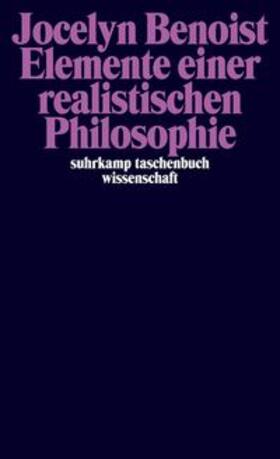 Benoist |  Elemente einer realistischen Philosophie | eBook | Sack Fachmedien