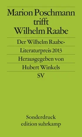 Winkels |  Marion Poschmann trifft Wilhelm Raabe | eBook | Sack Fachmedien