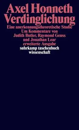 Honneth |  Verdinglichung | eBook | Sack Fachmedien