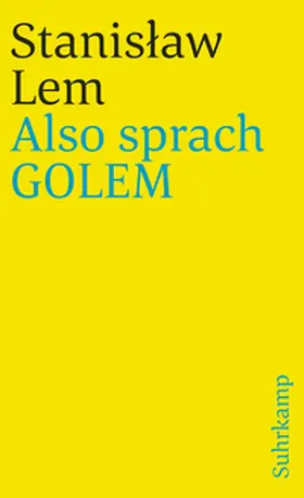 Lem |  Also sprach GOLEM | eBook | Sack Fachmedien