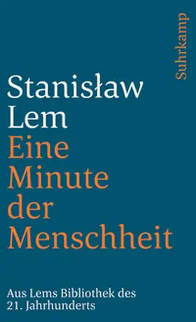 Lem |  Eine Minute der Menschheit | eBook | Sack Fachmedien