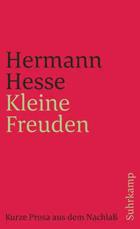 Hesse / Michels |  Kleine Freuden | eBook | Sack Fachmedien