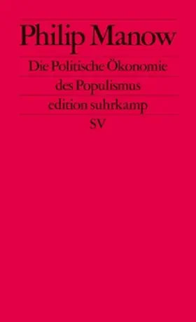 Manow | Die Politische Ökonomie des Populismus | E-Book | sack.de