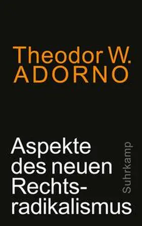 Adorno |  Aspekte des neuen Rechtsradikalismus | eBook | Sack Fachmedien