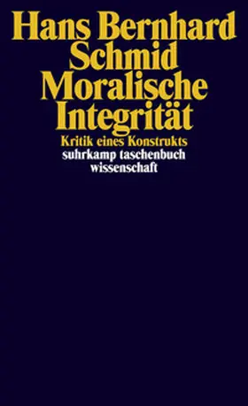 Schmid |  Moralische Integrität | eBook | Sack Fachmedien