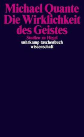 Quante |  Die Wirklichkeit des Geistes | eBook | Sack Fachmedien