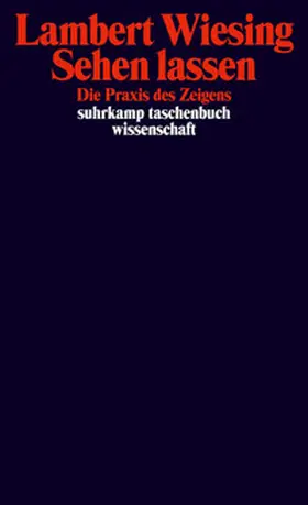 Wiesing |  Sehen lassen | eBook | Sack Fachmedien