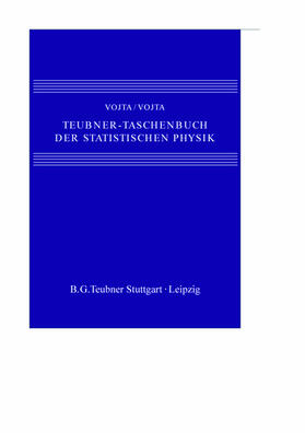 Vojta |  Teubner-Taschenbuch der statistischen Physik | Buch |  Sack Fachmedien