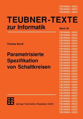  Parametrisierte Spezifikation von Schaltkreisen | Buch |  Sack Fachmedien