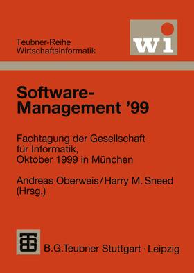 Oberweis / Sneed |  Software-Management ¿99 | Buch |  Sack Fachmedien