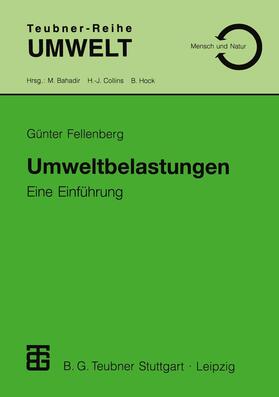 Fellenberg |  Umweltbelastungen | Buch |  Sack Fachmedien