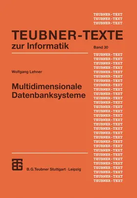  Multidimensionale Datenbanksysteme | Buch |  Sack Fachmedien