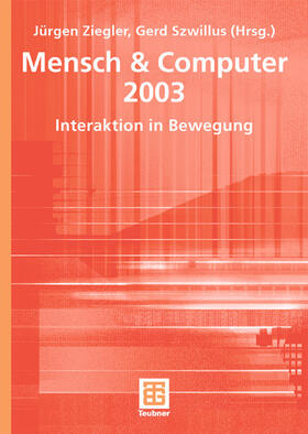 Szwillus / Ziegler |  Mensch & Computer 2003 | Buch |  Sack Fachmedien