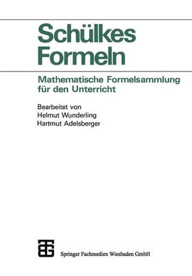 Schülke |  Schülkes Formeln | Buch |  Sack Fachmedien