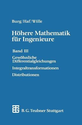 Haf |  Höhere Mathematik für Ingenieure | Buch |  Sack Fachmedien