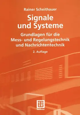 Scheithauer |  Signale und Systeme | Buch |  Sack Fachmedien