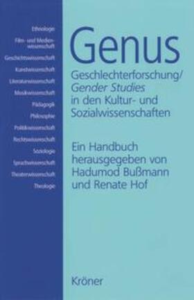 Bußmann / Bussmann / Hof |  Genus | Buch |  Sack Fachmedien