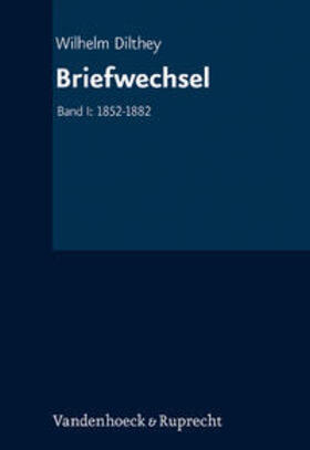 Dilthey / Kühne-Bertram / Lessing |  Briefwechsel | Buch |  Sack Fachmedien