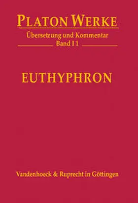 Platon / Forschner |  I 1 Euthyphron | Buch |  Sack Fachmedien