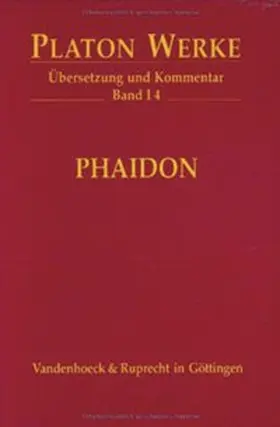 Platon / Ebert |  Platon Werke. Übersetzung und Kommentar / I 4 Phaidon | Buch |  Sack Fachmedien