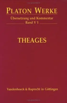 Platon / Döring |  V 1 Theages | Buch |  Sack Fachmedien