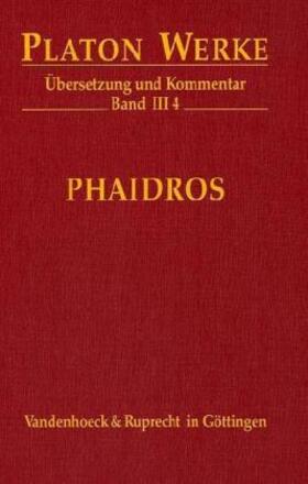 Platon / Heitsch |  III 4 Phaidros | Buch |  Sack Fachmedien