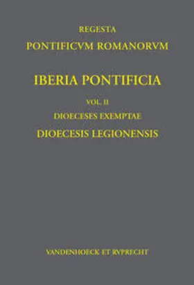 Sánchez |  Iberia Pontificia Vol. II: Dioeceses Exemptae | Buch |  Sack Fachmedien