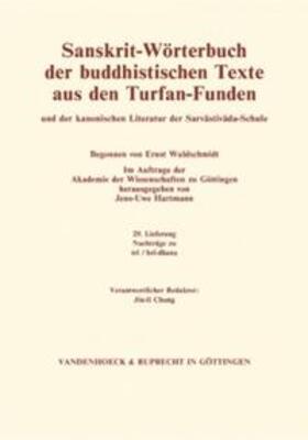 Hartmann |  Sanskrit-Wörterbuch der buddhistischen Texte aus den Turfan-Funden. Lieferung 29 | Buch |  Sack Fachmedien