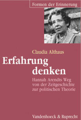 Althaus |  Althaus, C: Erfahrung denken | Buch |  Sack Fachmedien