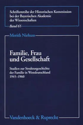 Niehuss |  Familie, Frau und Gesellschaft | Buch |  Sack Fachmedien