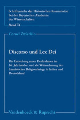 Zwierlein |  Discorso und Lex Dei | Buch |  Sack Fachmedien