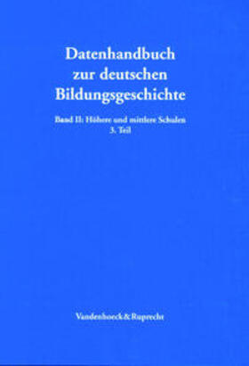 Zymek / Neghabian |  Zymek, B: Datenhandbuch zur deutschen Bildungsgeschichte / H | Buch |  Sack Fachmedien